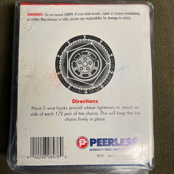 Passenger Car Tire Chain Tightener, Peerless, 12" to 15" Rims, Part # 2007030 - Picture 2 of 2